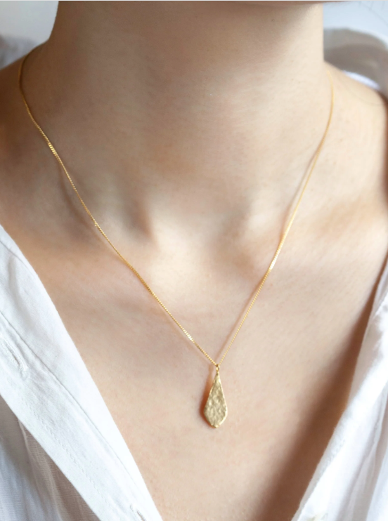 Necklace with Rhombus Charm