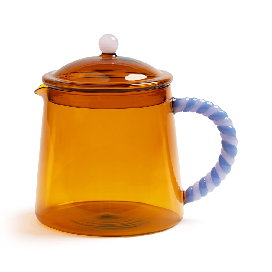 Duet Teapot in Amber