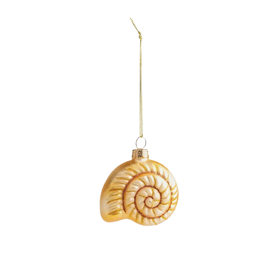 Shell Ornament in Beige