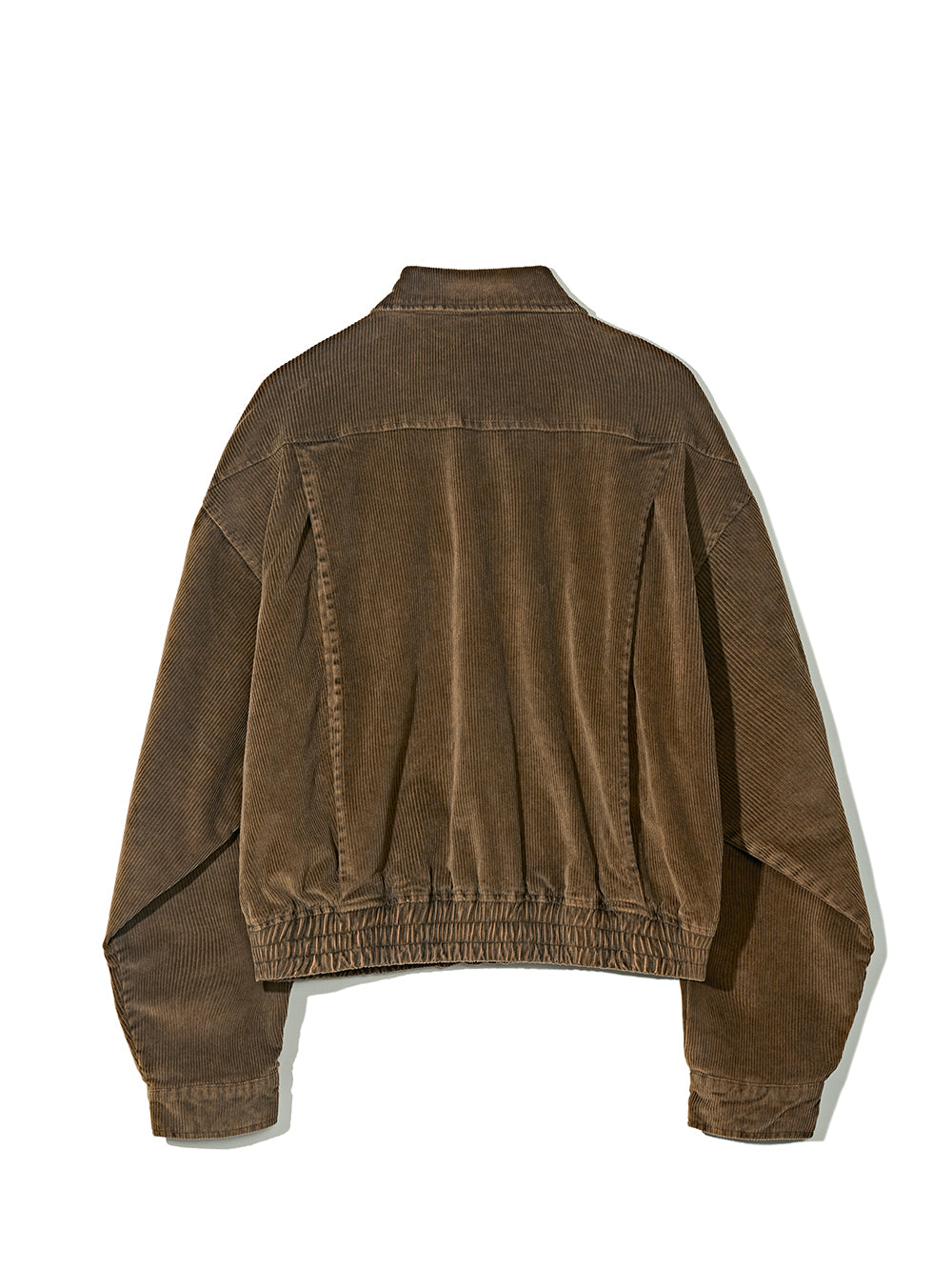 Corduroy Harrington Jacket in Brown