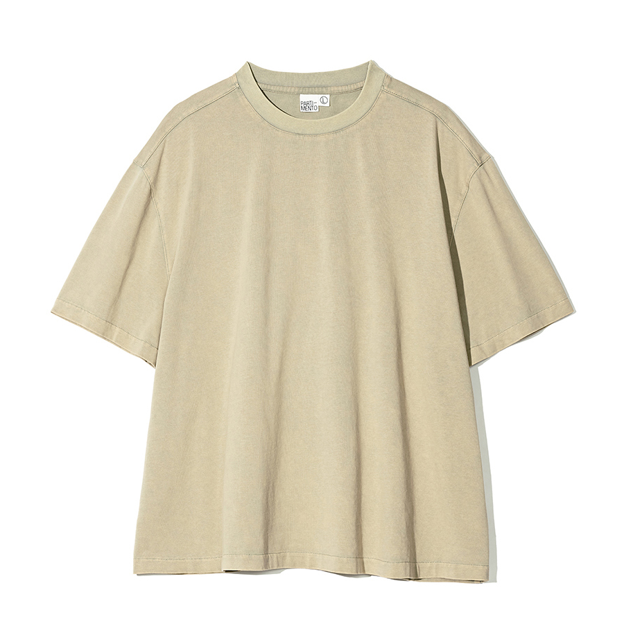 Vintage Washed Tee in Beige