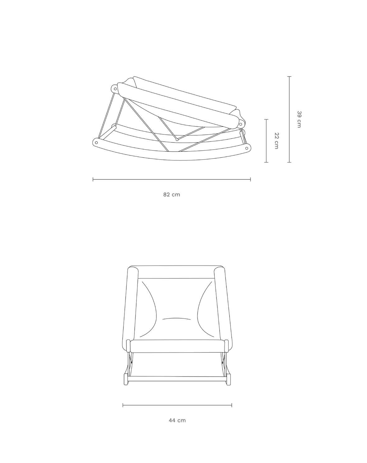 Growing Green Baby Bouncer White Gatsby Antique Green