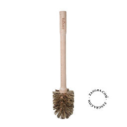 Toilet Brush & Porcelain Holder Black