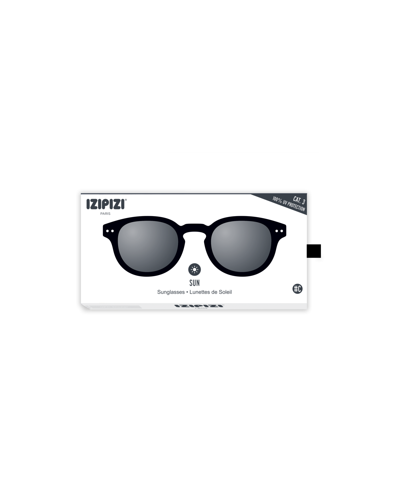 Sunglasses  - #C Shape Black