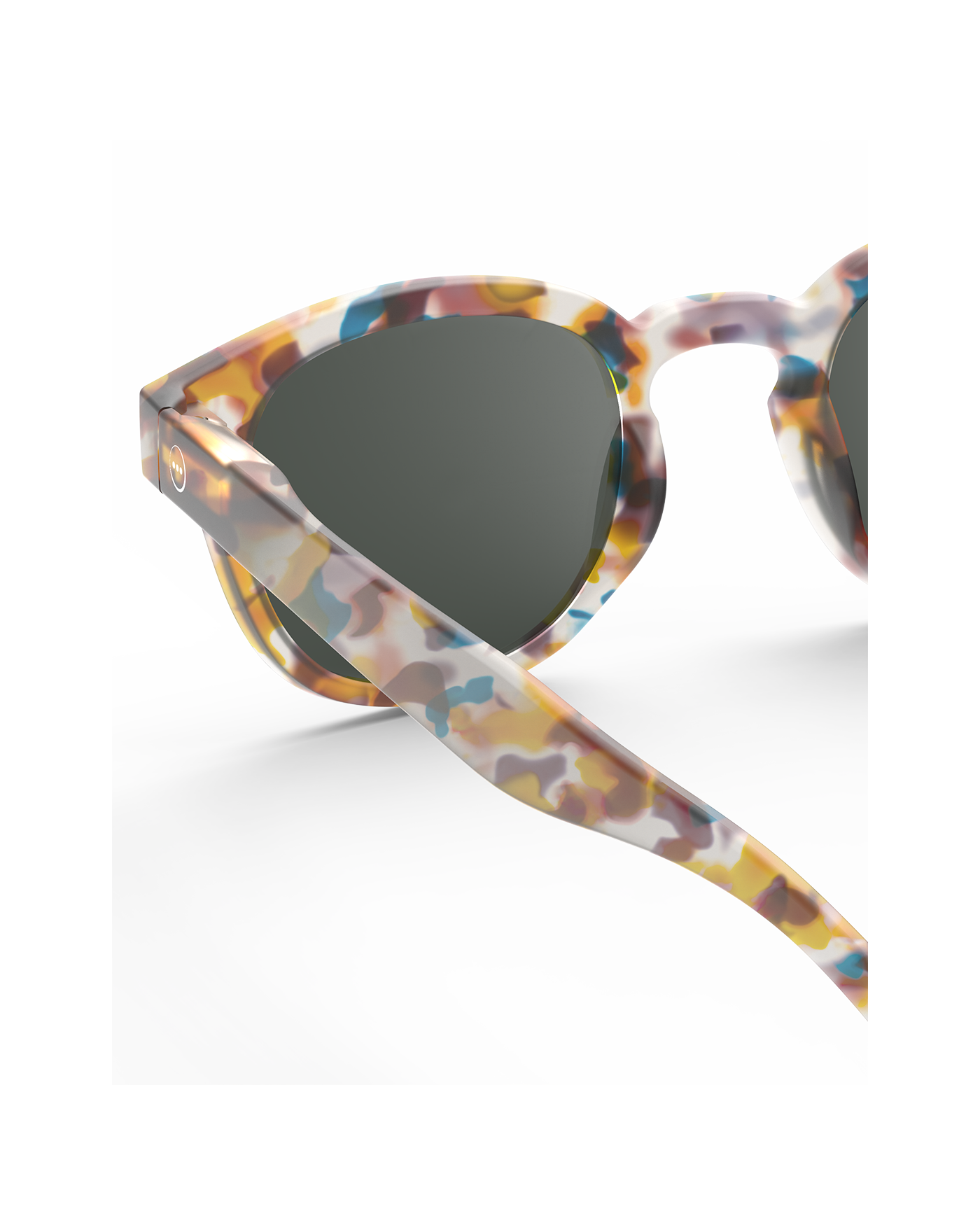 Sunglasses  - #C Shape Blue Tortoise