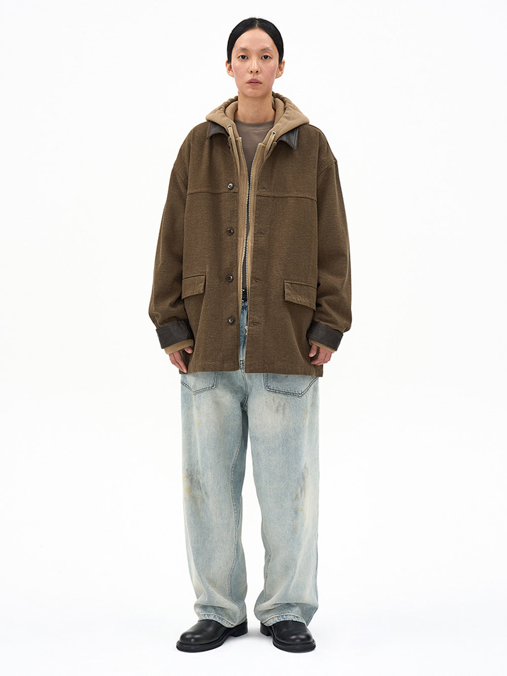 Moleskin Car Coat Brown