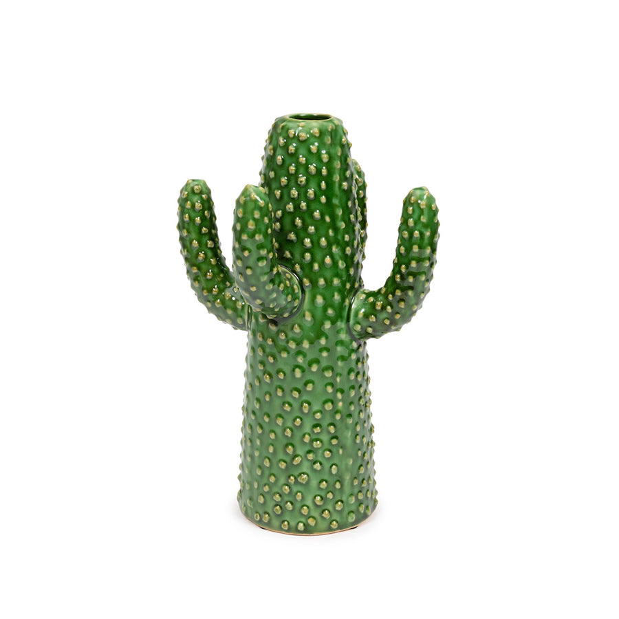 Green Urban Jungle Cactus Vase in Medium