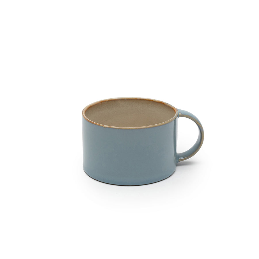 Coffee Cup in Smoky Blue/Misty Grey