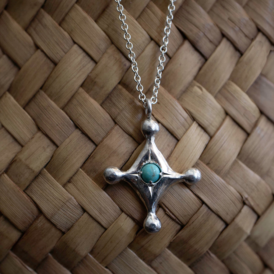 Silver Turquoise Necklace