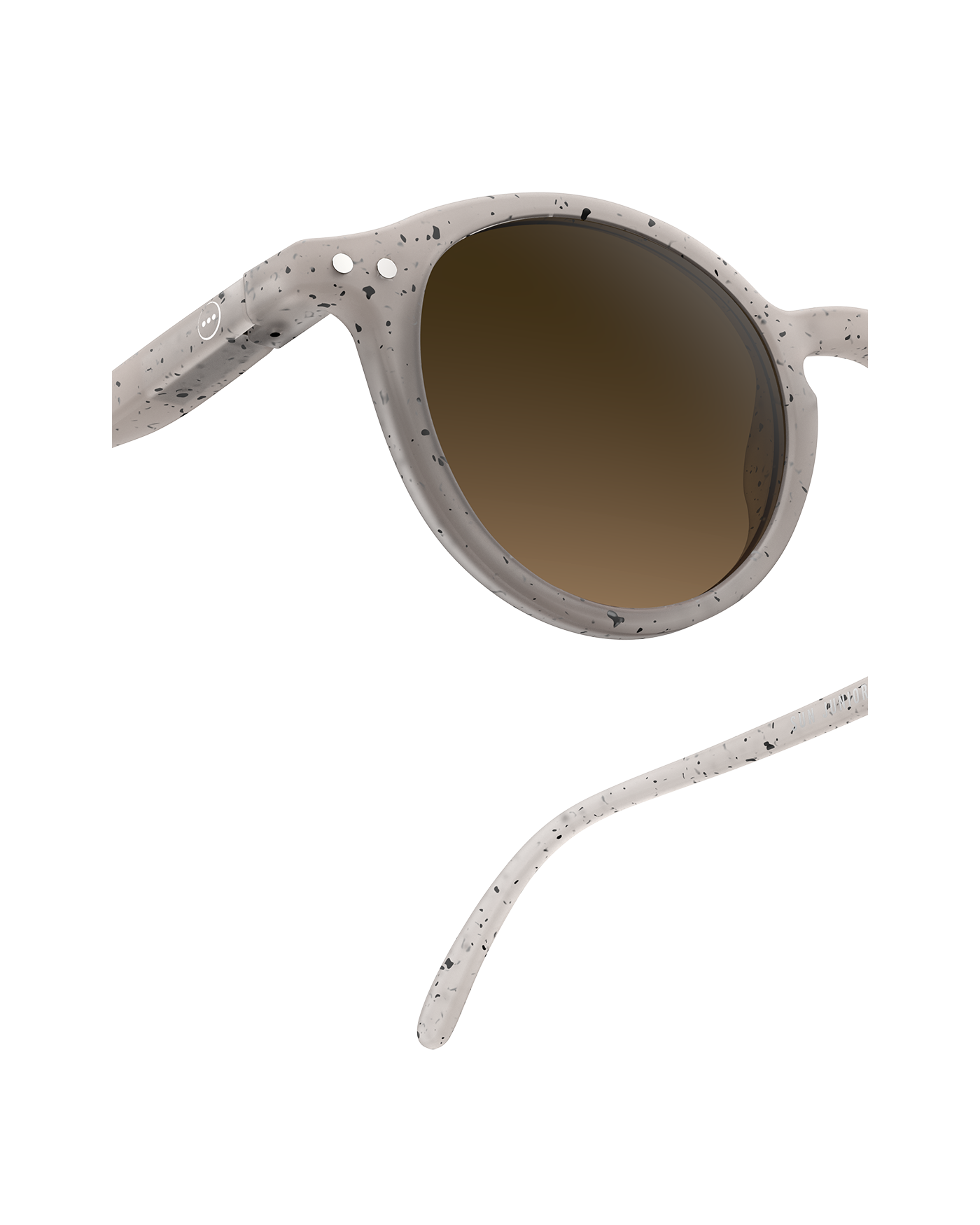 Junior Sunglasses  - #D Shape Ceramic Beige