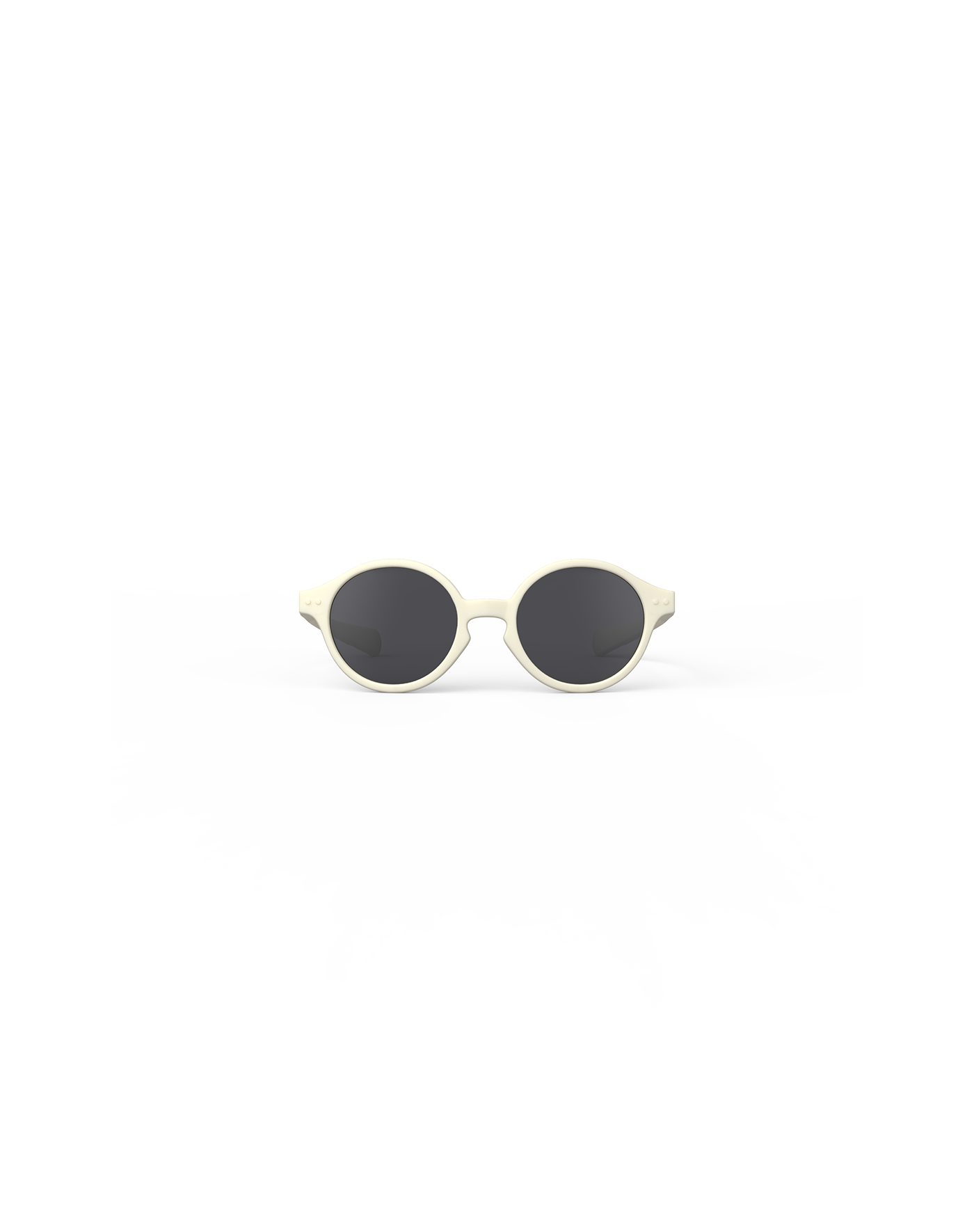 Baby Sunglasses -Polarised Milk Frame with Grey Lenses (9 - 36 months)