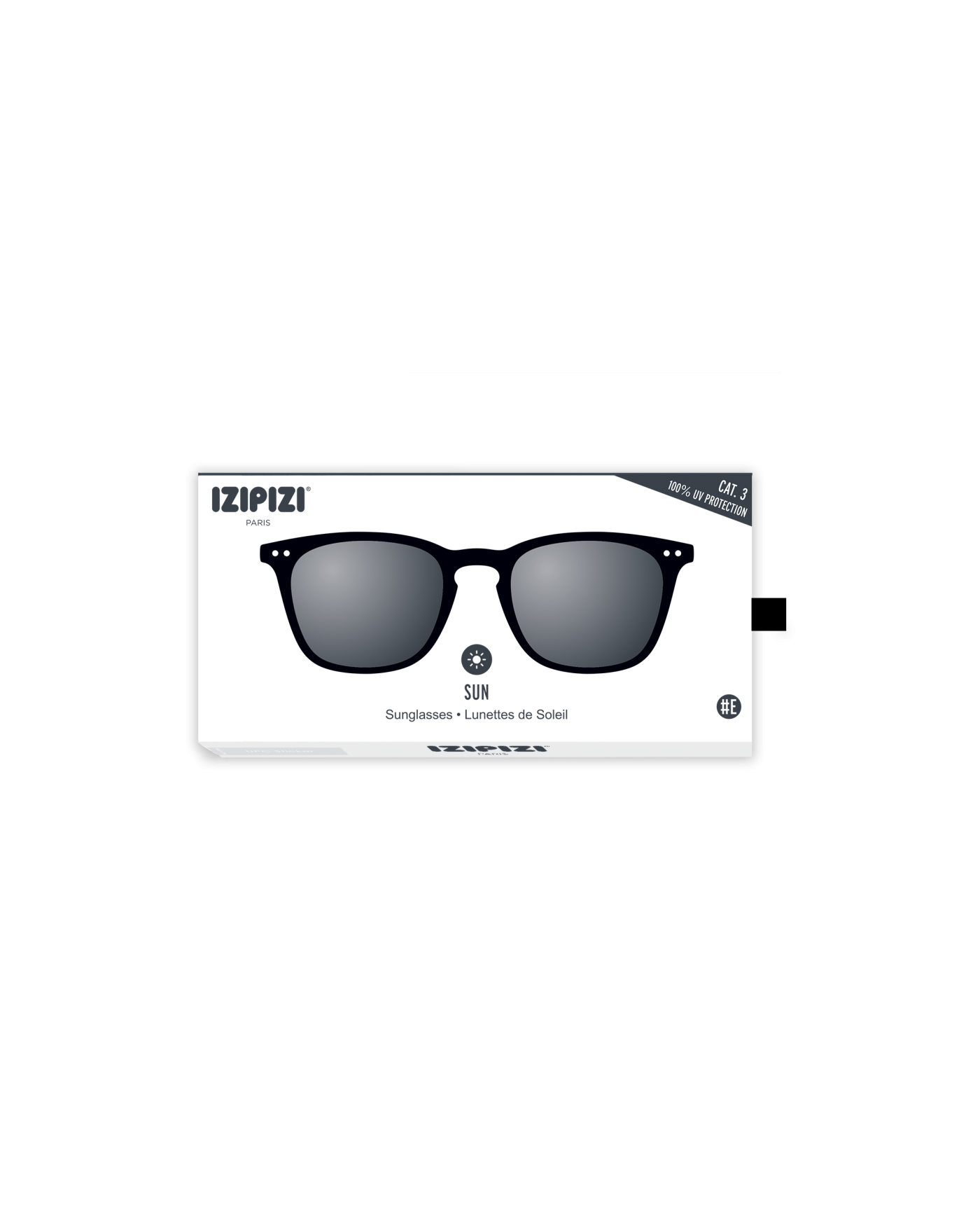 Sunglasses  - #E Shape Black