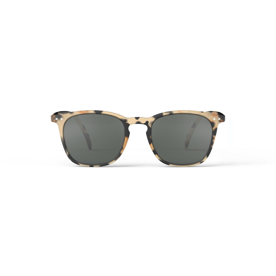 Sunglasses  - #E Shape Light Tortoise