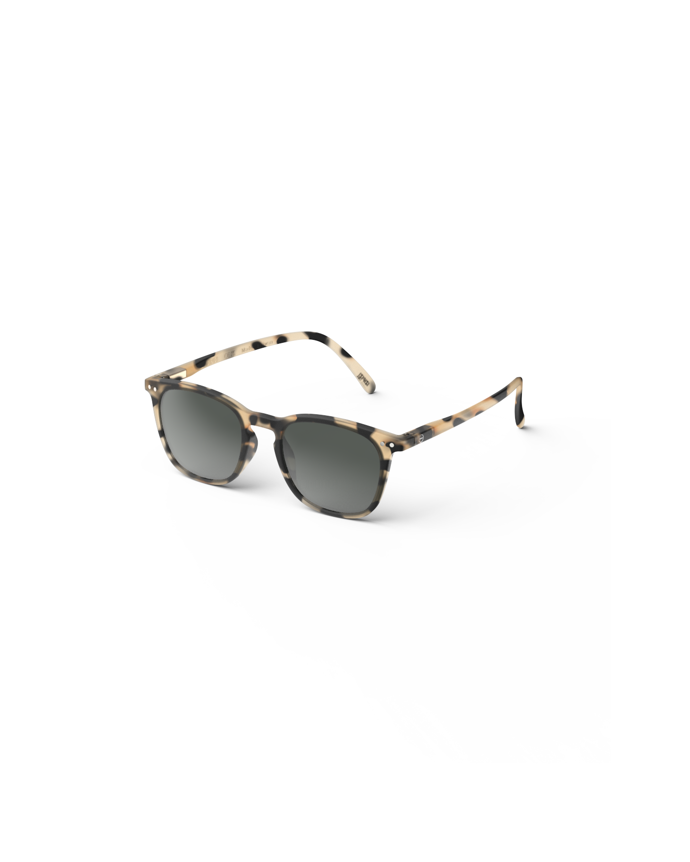 Sunglasses  - #E Shape Light Tortoise