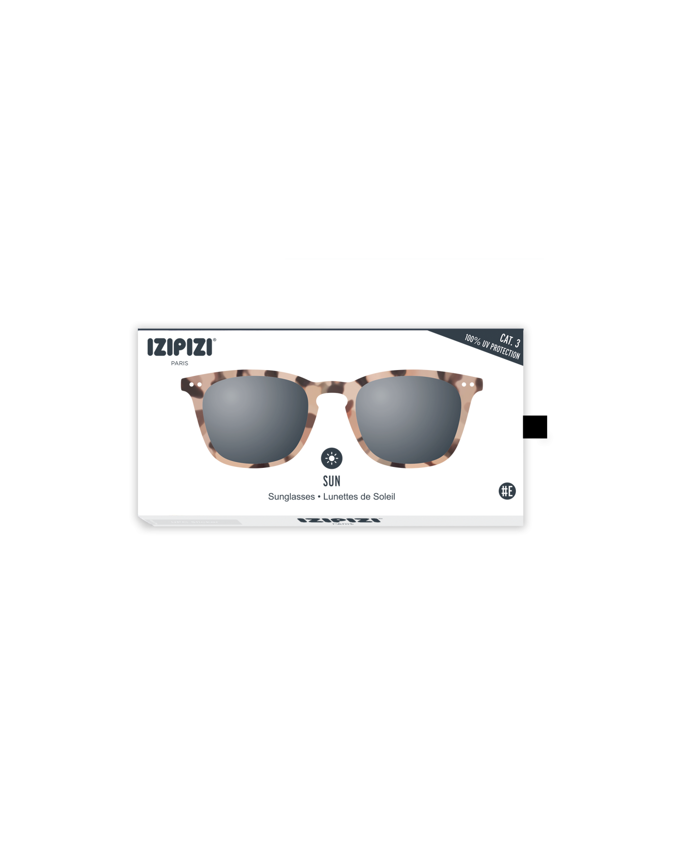 Sunglasses  - #E Shape Light Tortoise