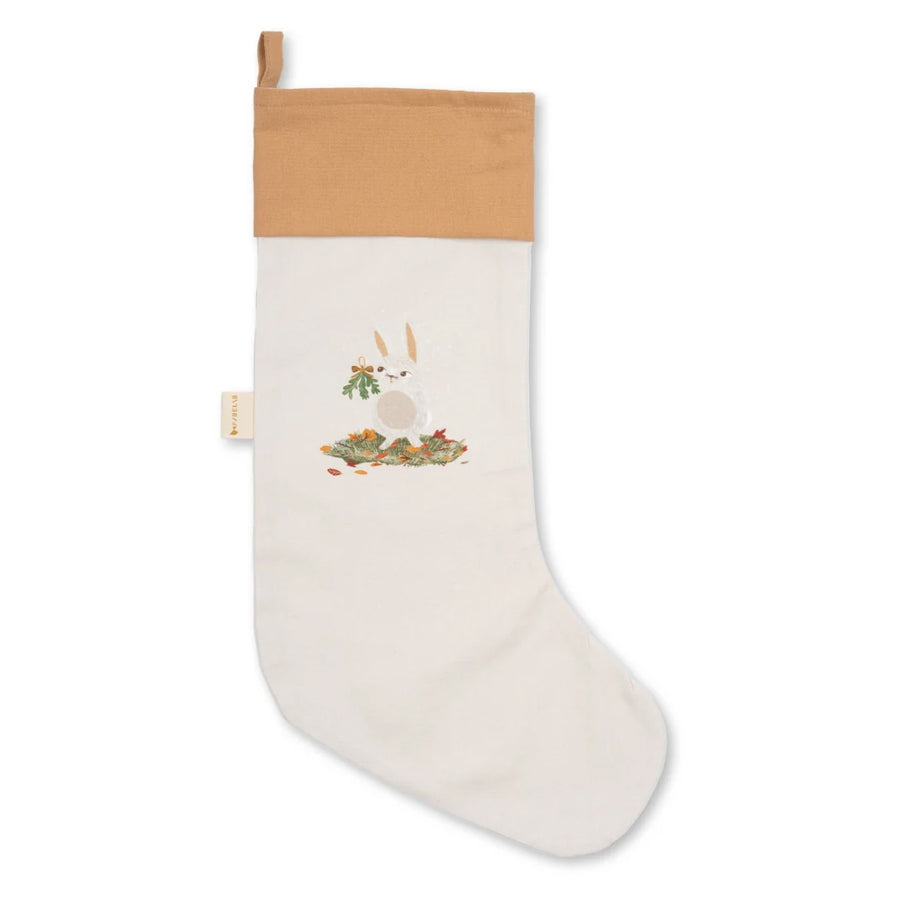Christmas Stocking Woodland Bunny