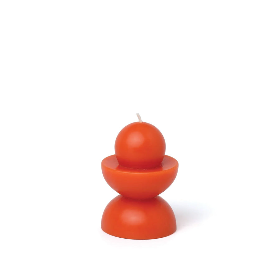 Totem Candle in Red Orange (6oz.)