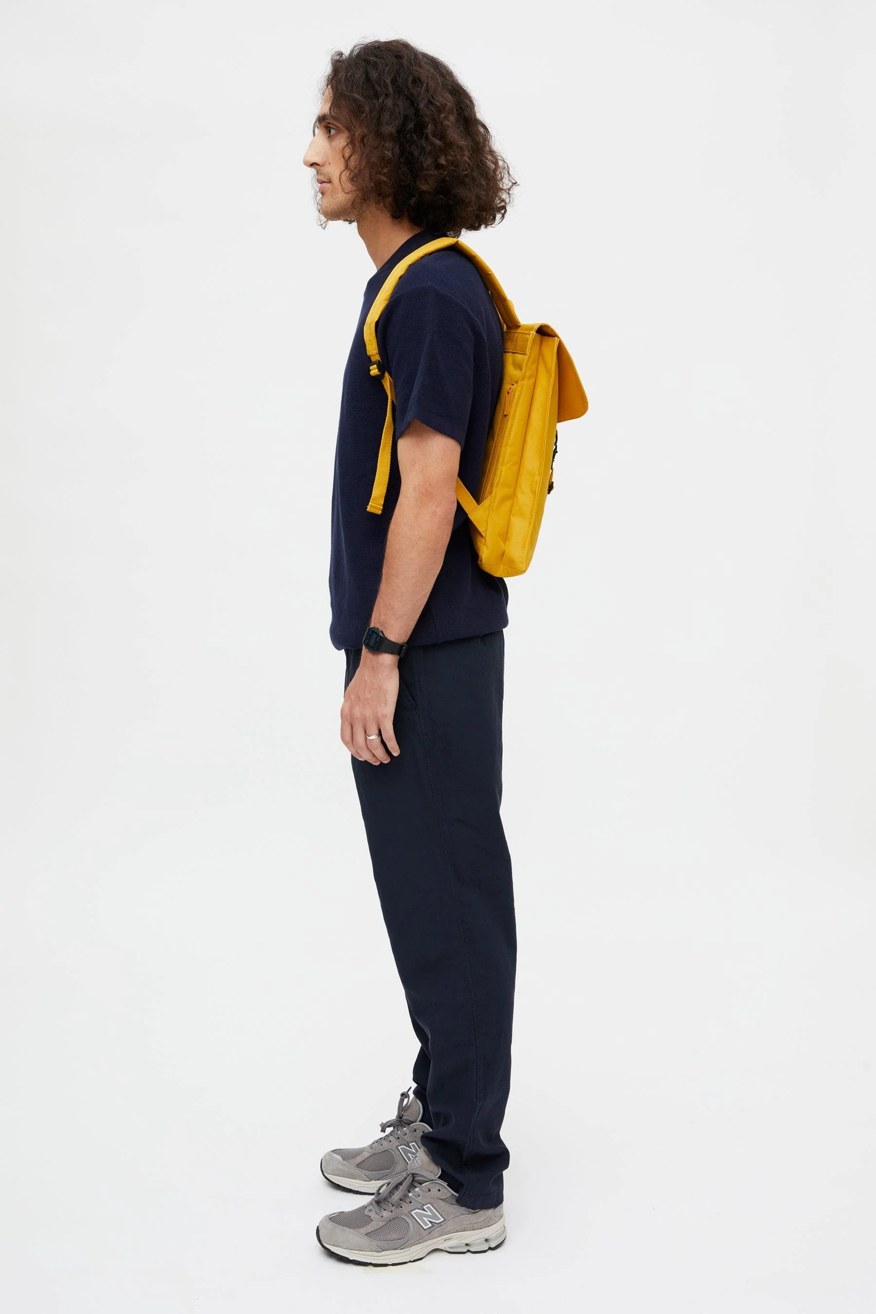 Handy Mini Backpack in Mustard