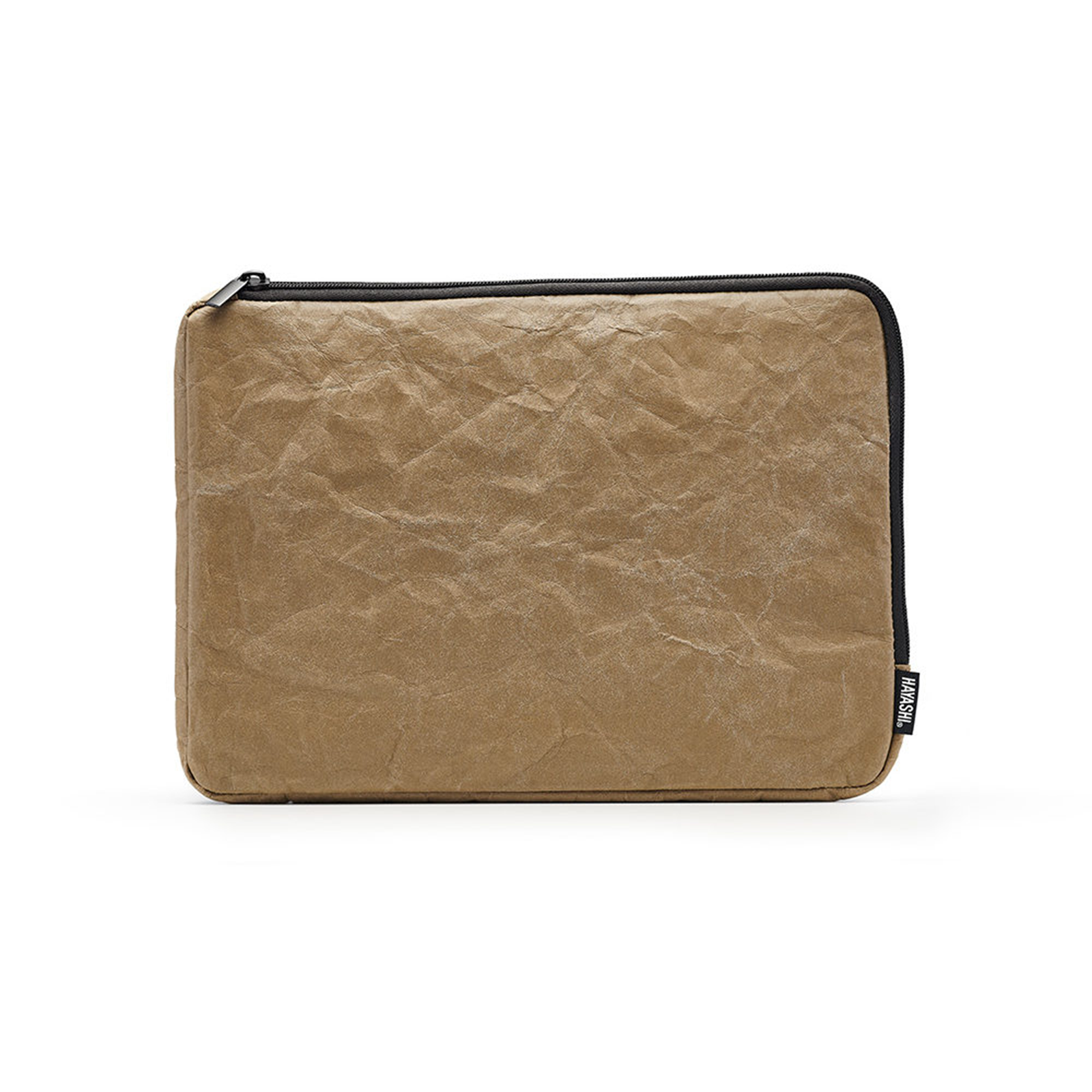 Vegan Paper Leather Laptop Sleeves in Tan Colour