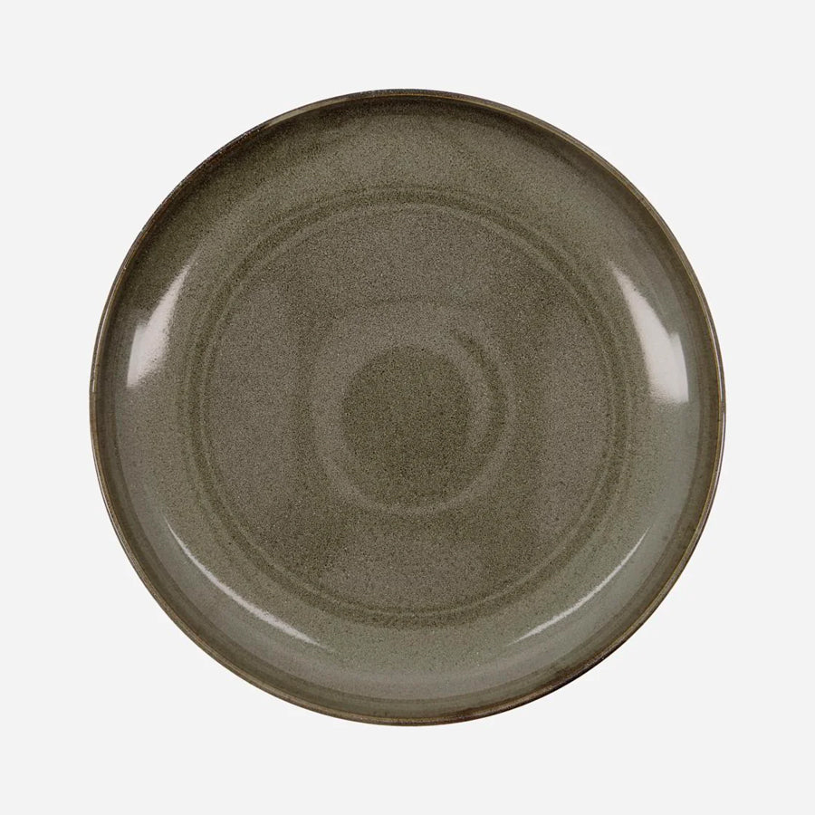 Lake Serving Dish in Green