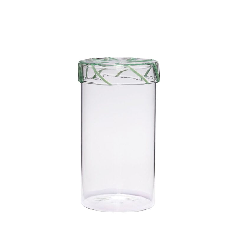 Heir Storage Jar Tall in Green