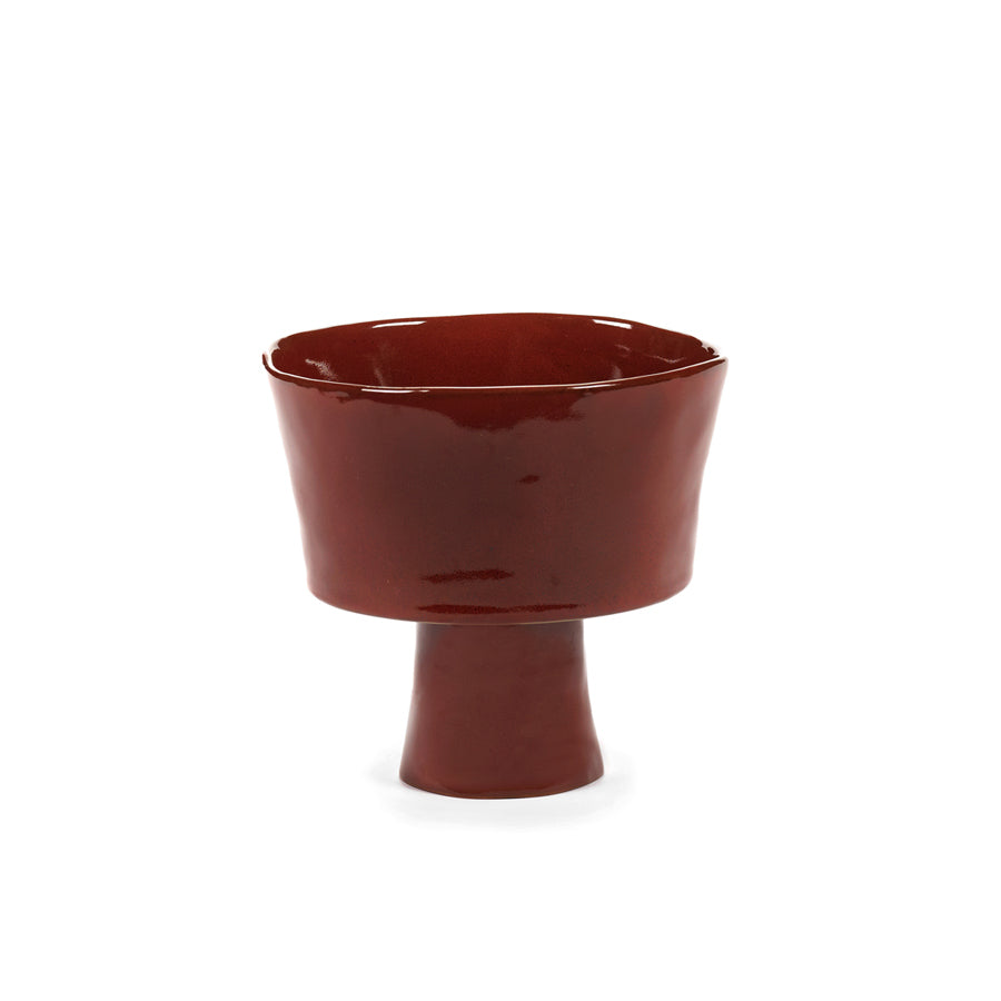 High Bowl Foot Venetian Red La Mère