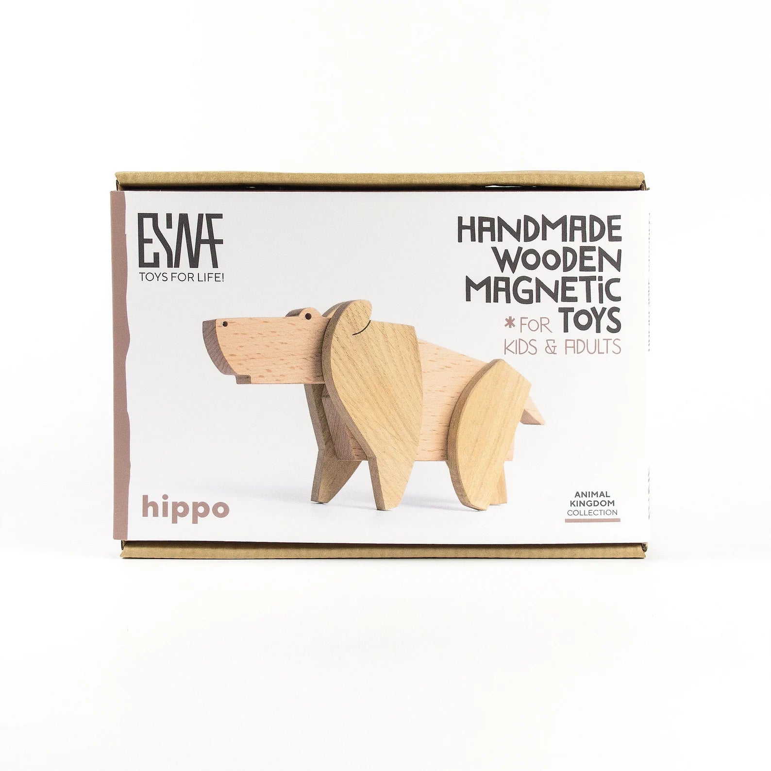 Hippo Wooden toy