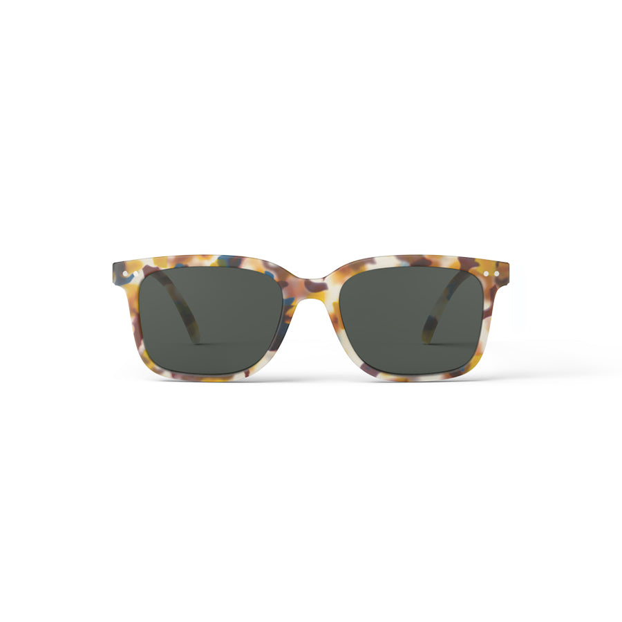 Sunglasses  - #L Shape Blue Tortoise