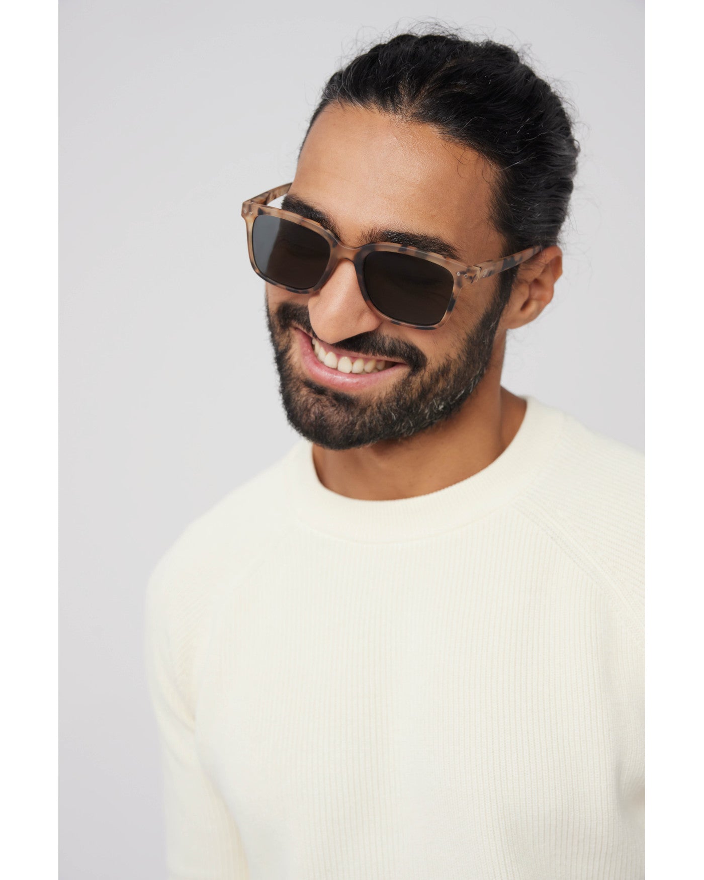 Sunglasses  - #L Shape Blue Tortoise