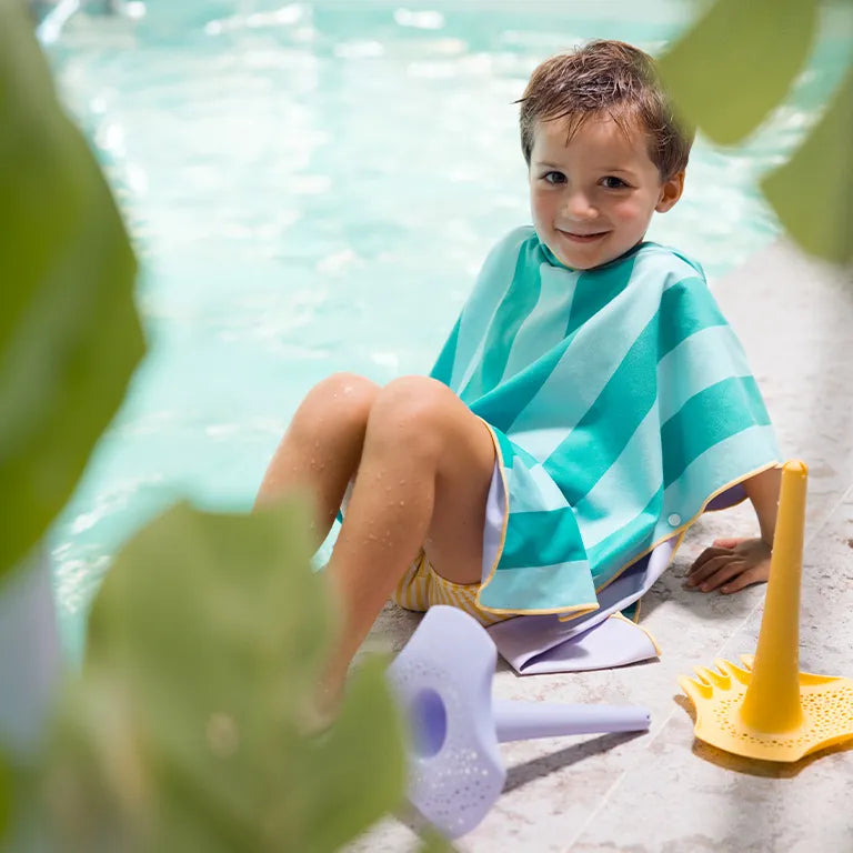 Microfibre Poncho Lagoon