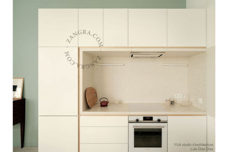 White Porcelain Wall or Ceiling Lamp S14d (Opal Stick Bulb)