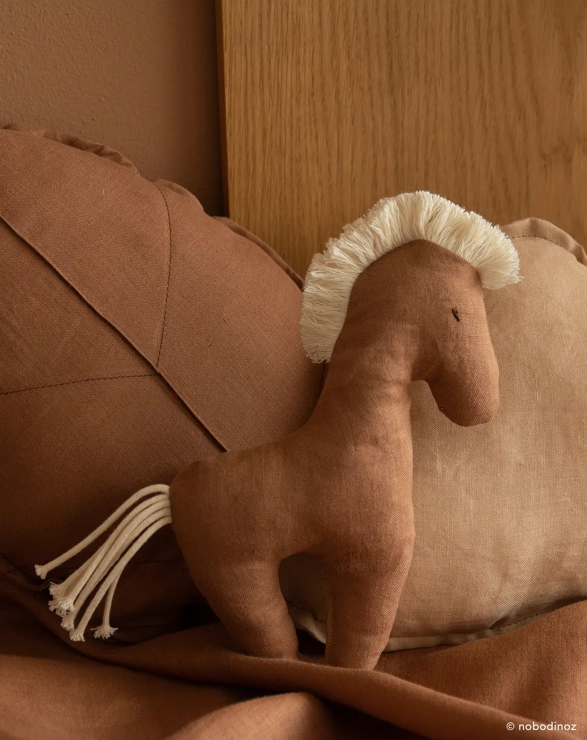 Horse Rattle French Linen