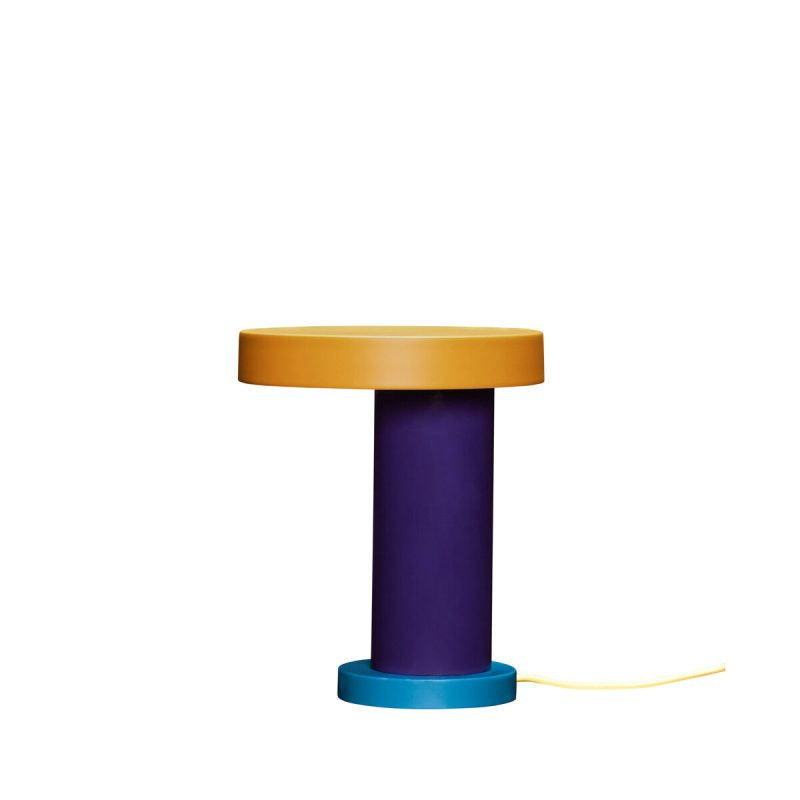 Magic Table Lamp in Purple/Yellow