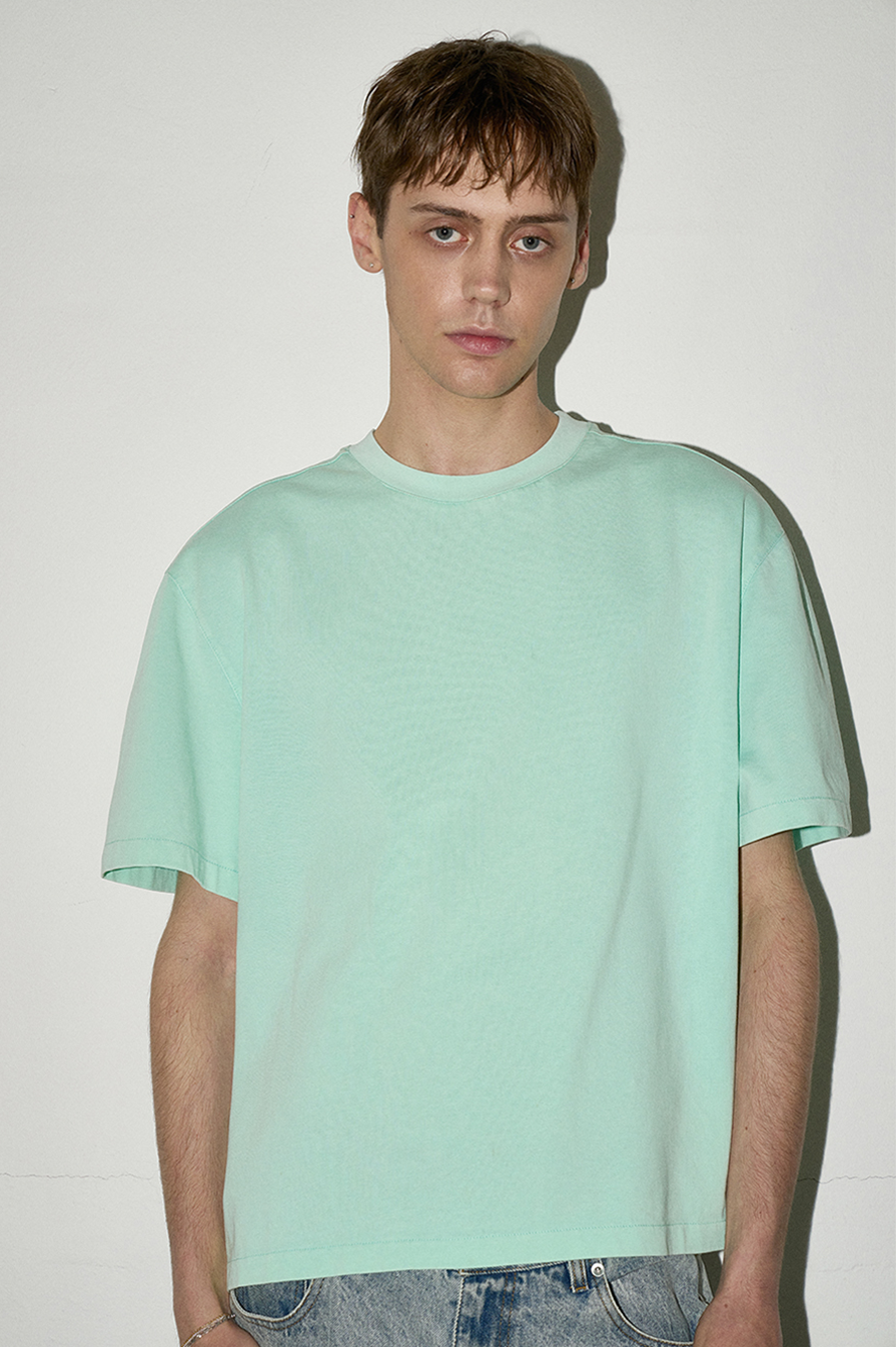 Vintage Washed Tee in Mint