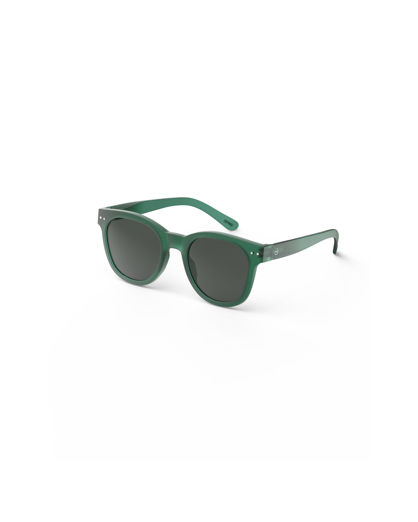 Sunglasses  - #N Shape Green Crystal