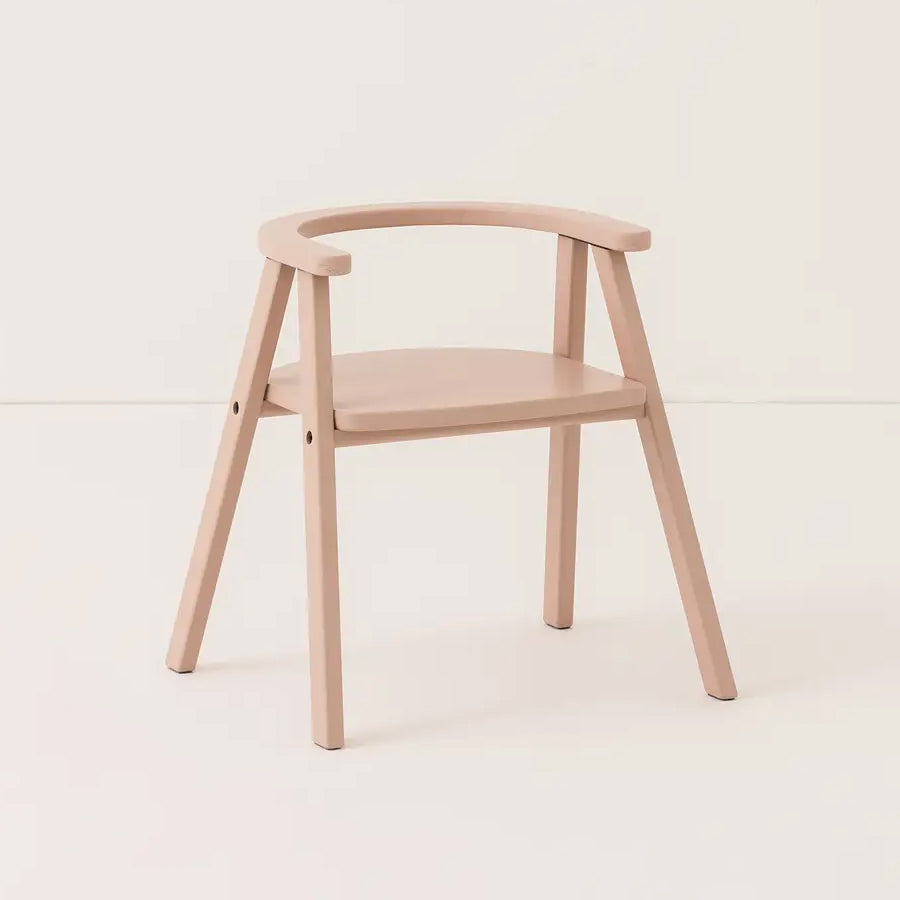 Growing Green Kid Chair Colored Blush