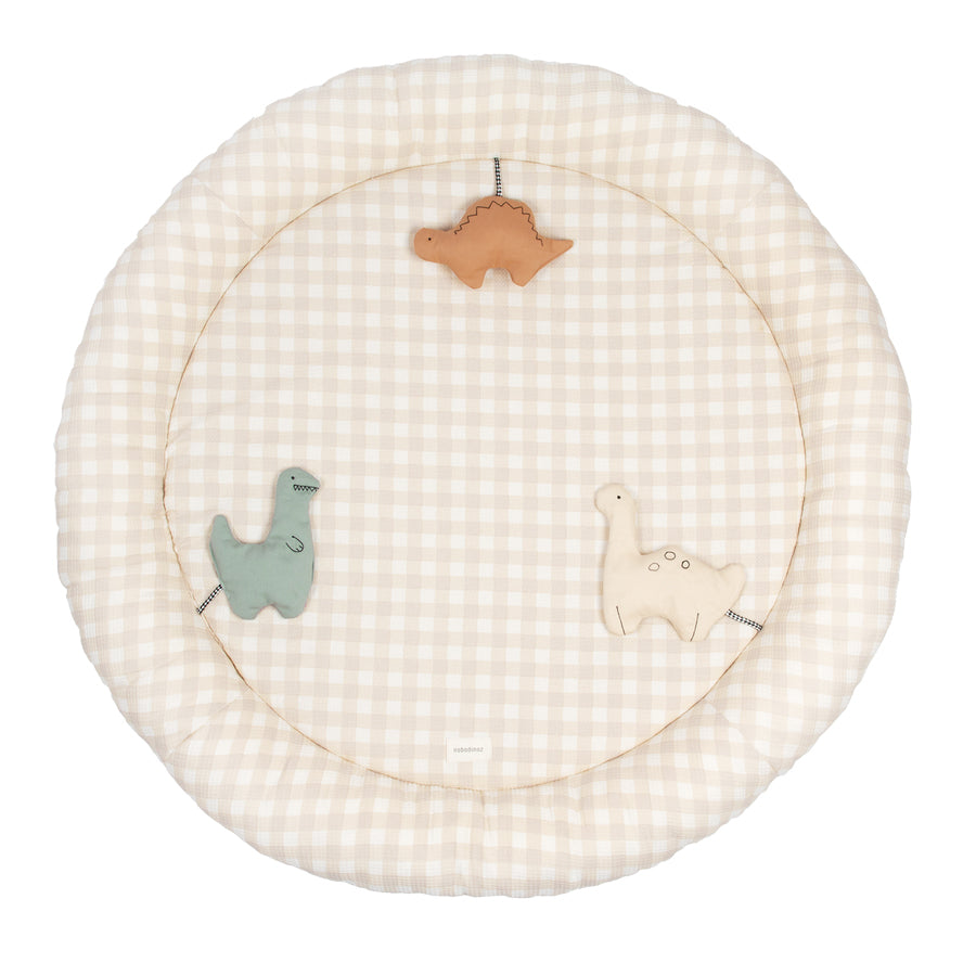 Round Sensory Activity Nest Dinos