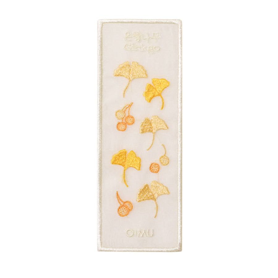 Plant Collecting Bookmark in Ginko