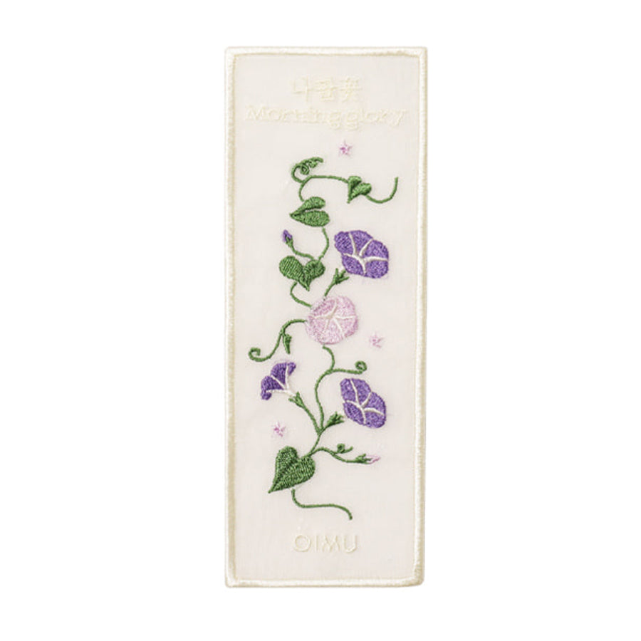 Plant Collecting Bookmark in Morning Glory