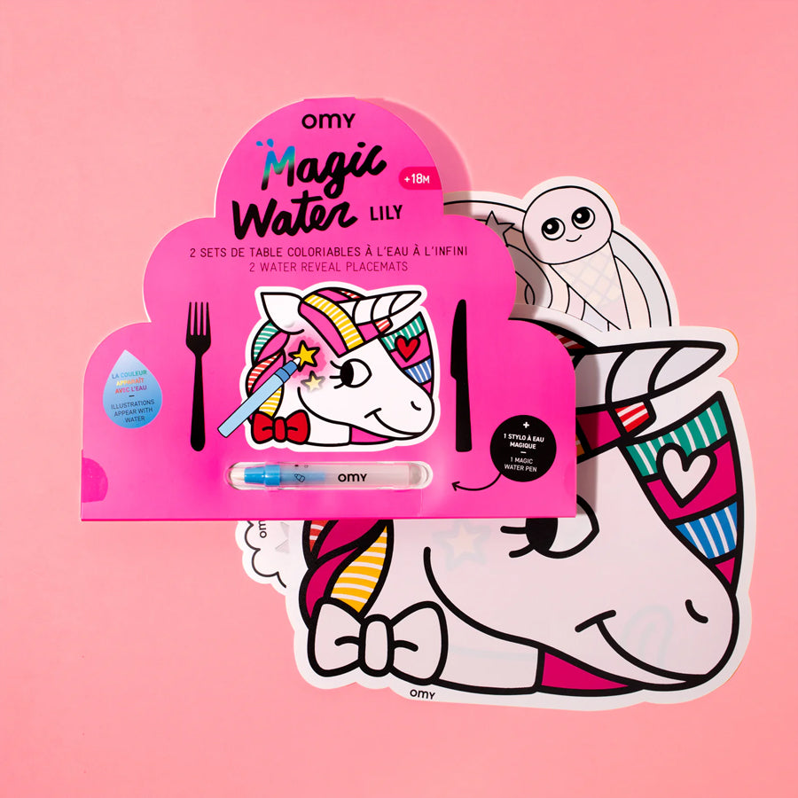 Magic Water Placemats Lily