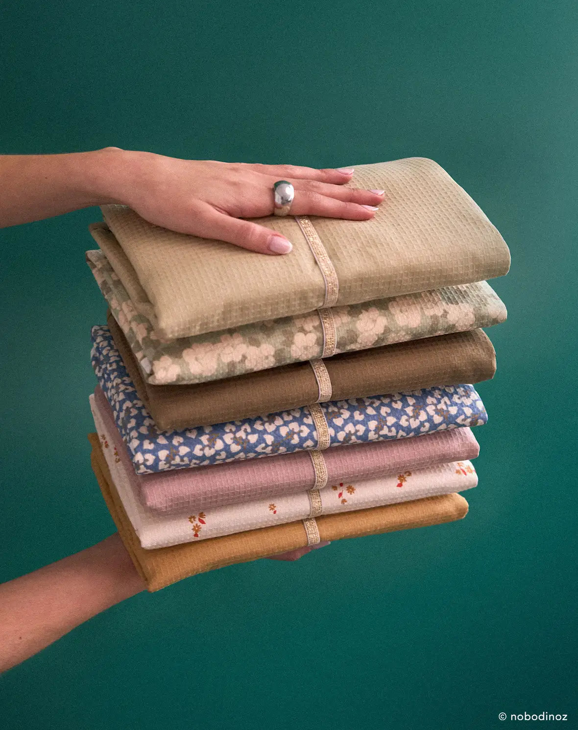 Mozart Waterproof Changing Pad Green Tea