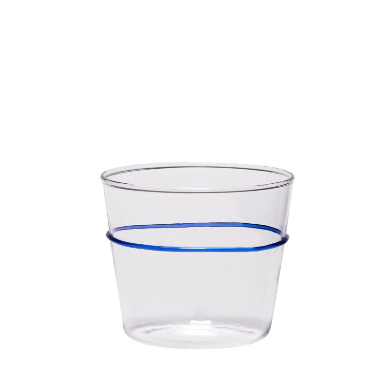 Orbit Drinking Glass in Blue