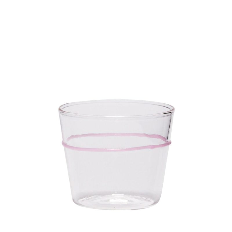 Orbit Drinking Glass in Pink