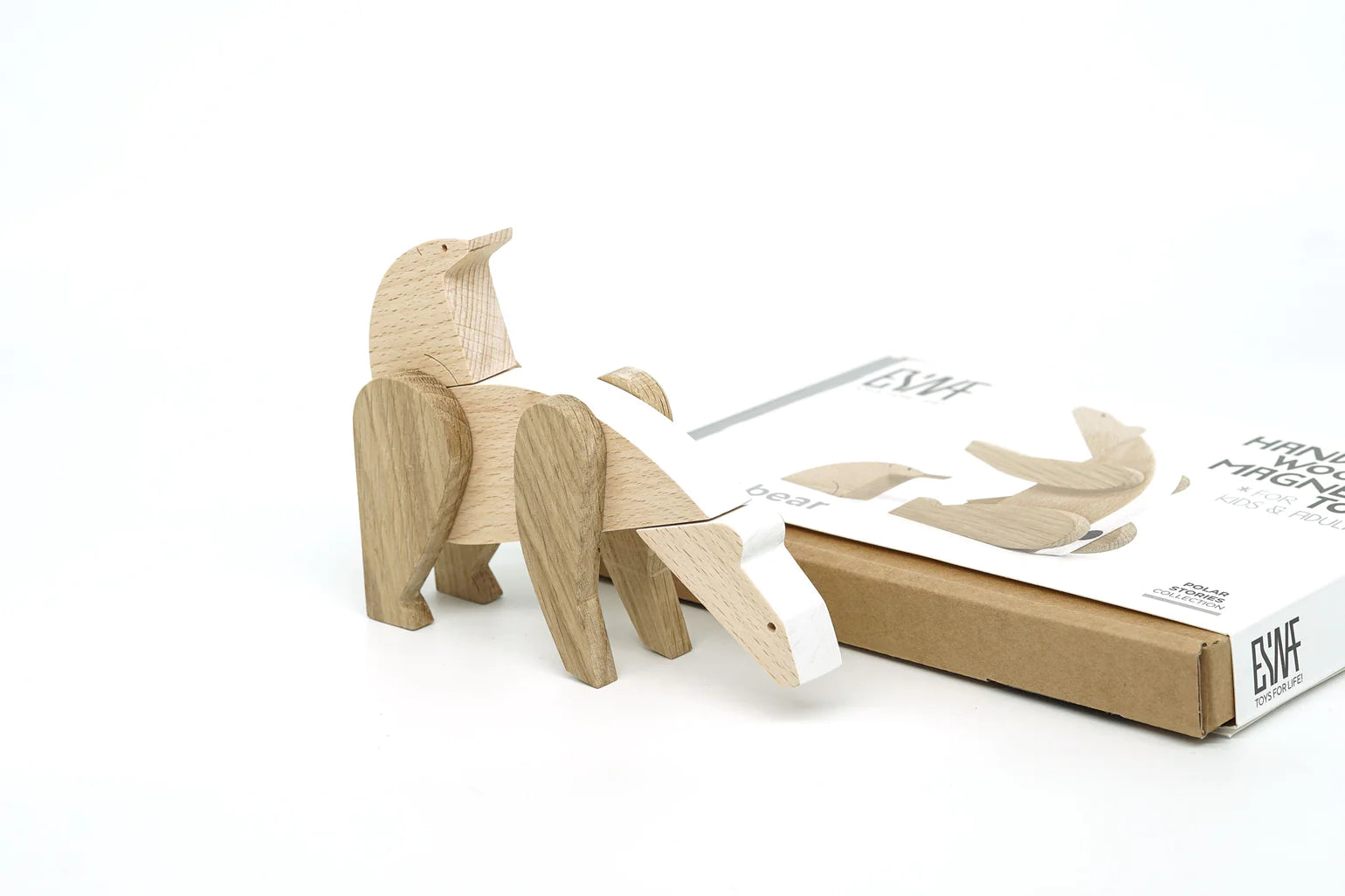 Polar Bear Wooden toy