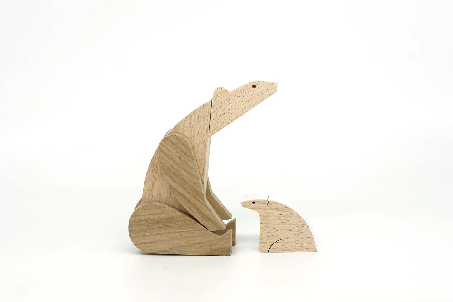 Polar Bear Wooden toy