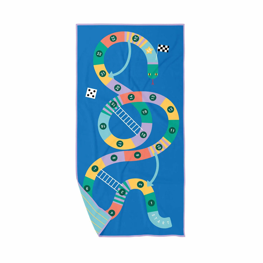Microfibre Medium Playtowel Snake & Ladders