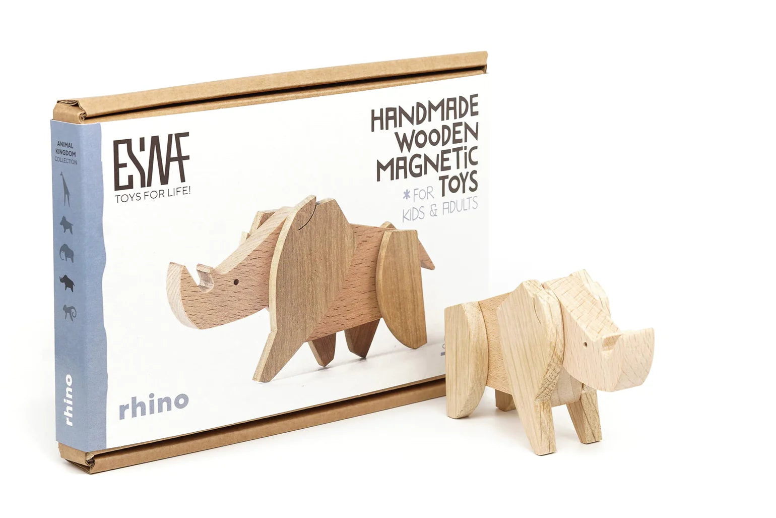 Rhino Wooden toy