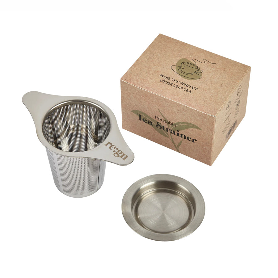 Reusable Tea Strainer in Stainless Steel