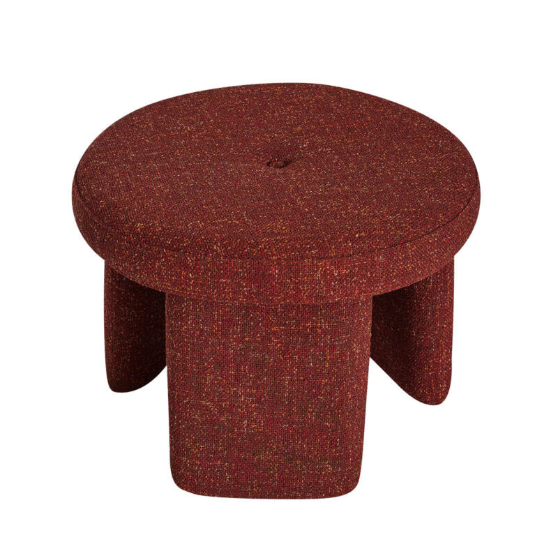 Rocco Pouffe Red