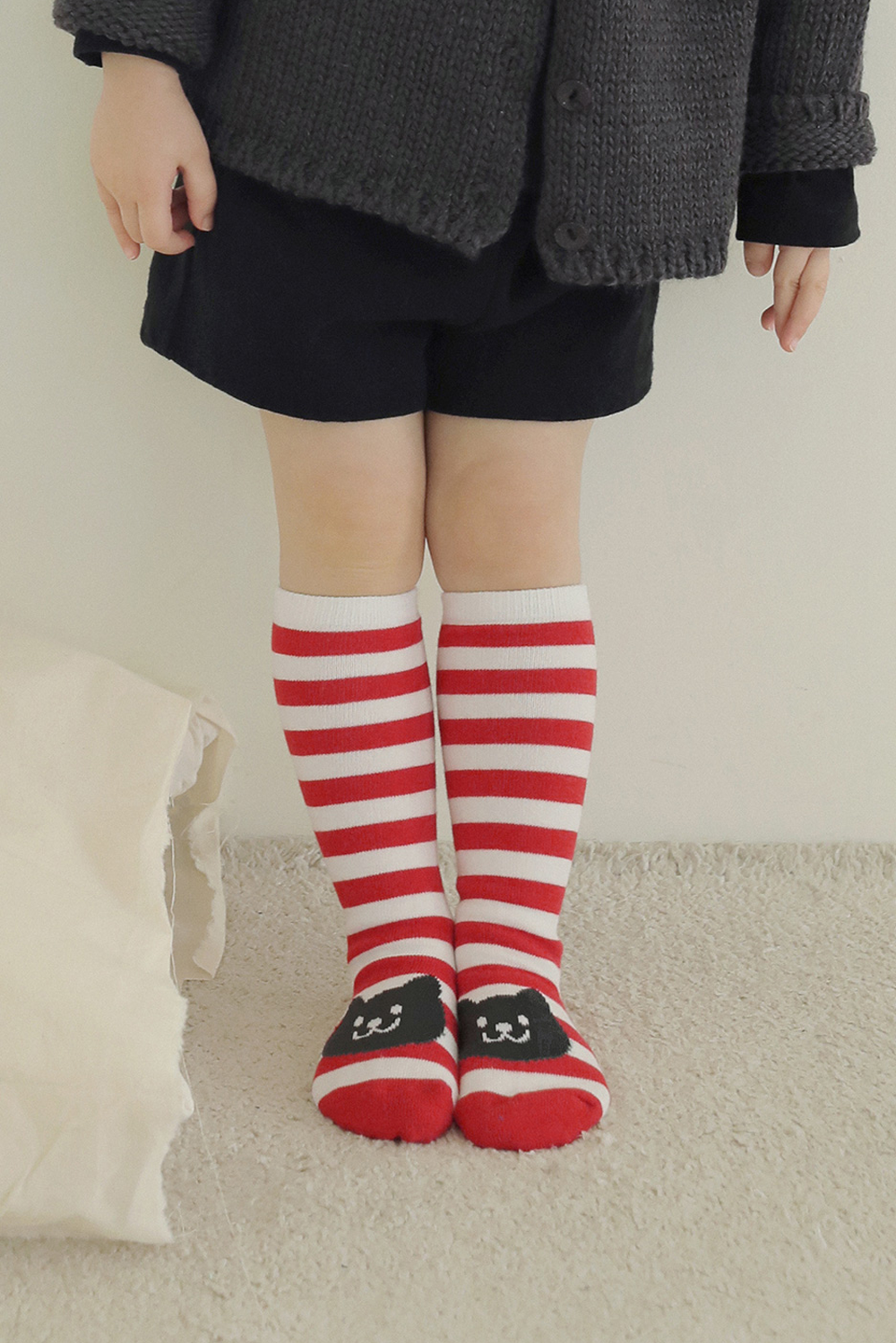 Children's Socks Set - Red